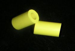 7/8" Yellow Rubber Post Sleeve